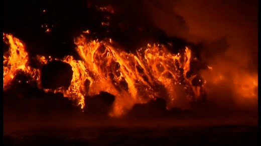 302K views · 3.4K shares | Galapagos eruption: Footage shows Wolf volcano spewing lava into the ocean | BBC News | Facebook