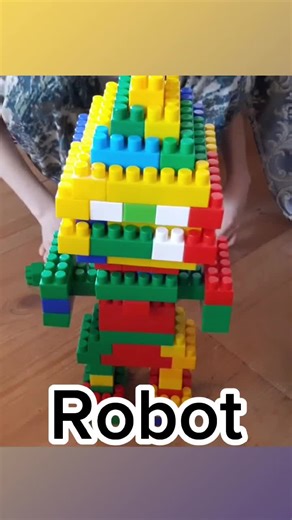 Robot from building blocks for kids #buildingblocksforkids #buildingblockstoys #buildingblock #buildingblocks #robot