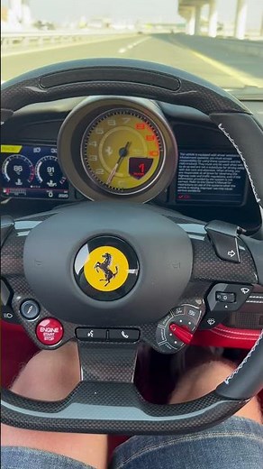 Ferrari F8 Tributo launch control day 0-100