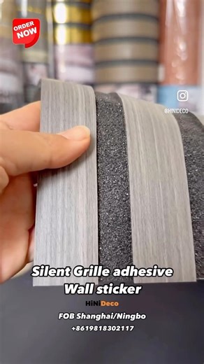 Silent grille wood grain wall sticker self adhesive, diy friendly and affordable #wallpaper #sticker