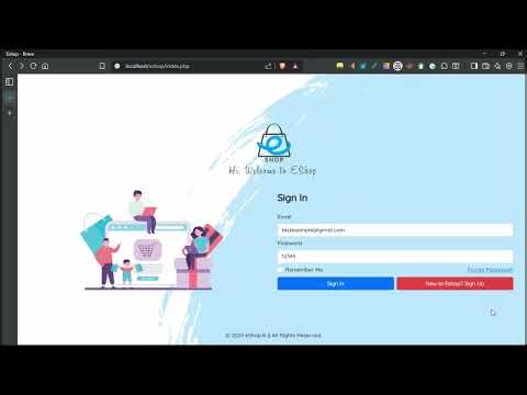 Web Project Task 01 | Design a Responsive User Sign In & Sign-Up page | Java Institute | 1st Year