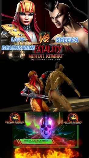 Lady Deathstrike Vs Sheeva Fatality #mk9 #mortalkombat9