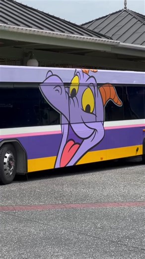 New Figment Bus Wrap Debuts at Walt Disney World Resort