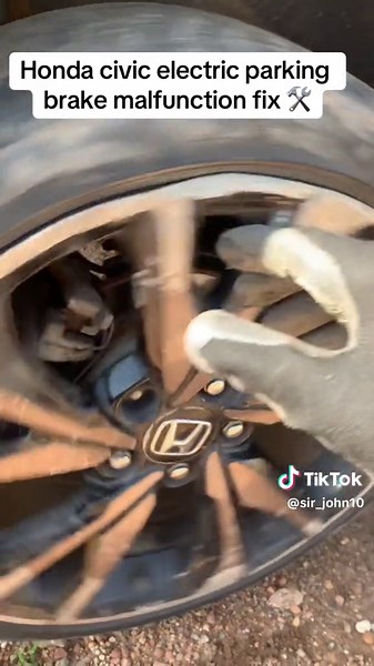 Fixing Honda Civic Electric Parking Brake Malfunction