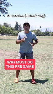 34K views · 501 reactions | WR PRE GAME ROUTINE | First Down Training | Facebook