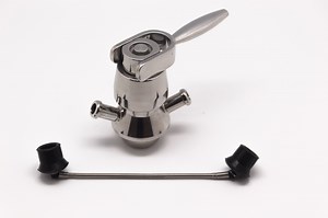 [Hot Item] SS316L Manual Aseptic Sampling Valve with Pipeline Connector