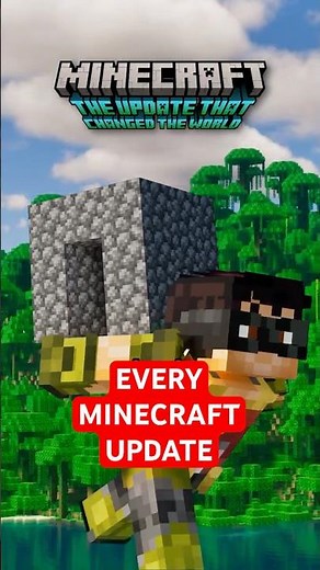 What happens if you upgrade a house through EVERY Minecraft update? #minecraft #shorts