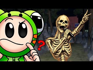 Hilarious Thai ghost encounter! A skeleton singing "Back Home" 💀