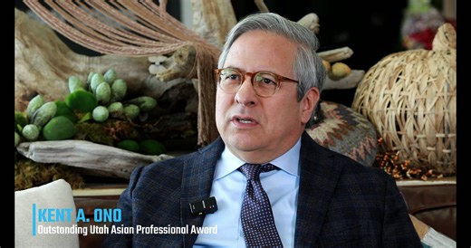 For his leading research and work on critical media studies, Asian American Studies, and communications CONGRATULATIONS Outstanding Utah Asian Professional, DR. KENT A. ONO! | Utah Asian Chamber of Commerce