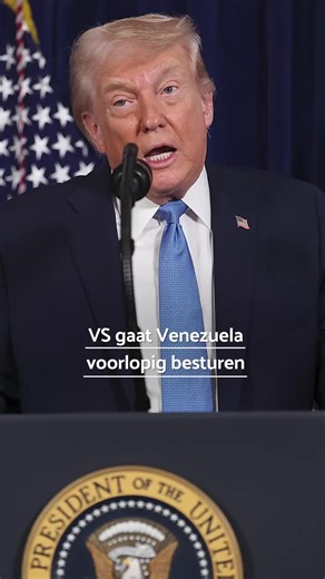 Trump Aankondiging: VS Bestuurt Venezuela