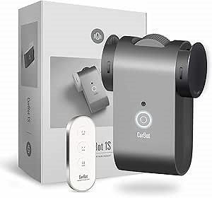 Smart Curtains Opener, Automatic Curtain Robot - Easy Installation High Adaptability Controlled by Smart APP (CurBot 1S Space Gray with Remote Controller)