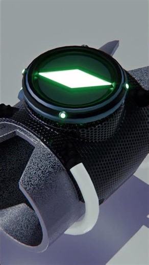 Ben 10 Watch Fan made #ben10 #omnitrix #3danimation #3dmodeling