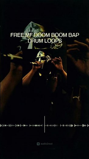 FREE MF DOOM Type Drum Loops - Dusty Boom Bap Drums #shorts