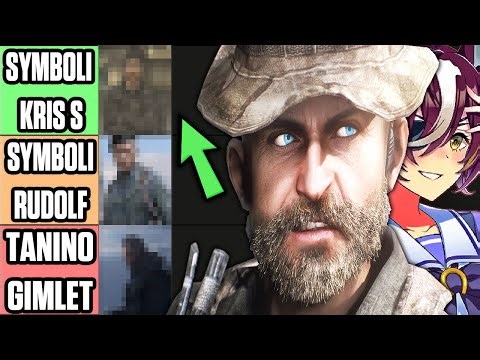 Ranking Call Of Duty Task Force 141 as Uma Musume Trainers