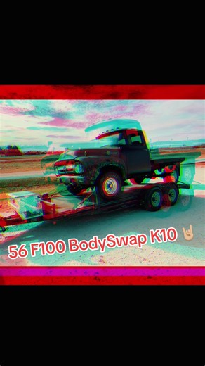 Ford F100 Body Swap with K10 Parts