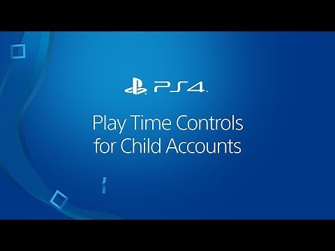 Play Time Controls on PS4 systems