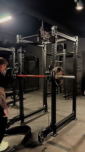 We are working on a new squat harness and wanted to see good ways to incorporate it with our new high low pulley and VTS so grabbed the cloud 9 belt squat belt and hooked it to low pulleys after barbell smith squats and went right into this! Using the new long hitch pin perch and hooks on my barbell I just twist to go and twist back to rack it. The belt squat belt was taking place of the harness in the works and while not how intended the fact it has so much padding actually made this variation 