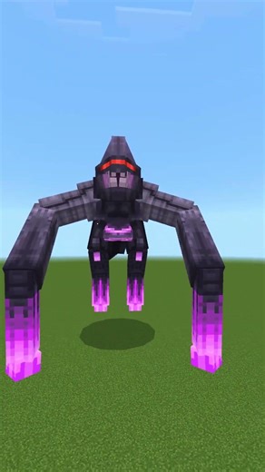 #โหมดมอนสเตอรยกษนากลวมากในMinecraftBedroc #Minecraft #มายคราฟ #ม็อด #Shorts #เกม #Mod #Addon