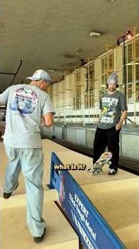 DIY skatepark on train tracks 🔨