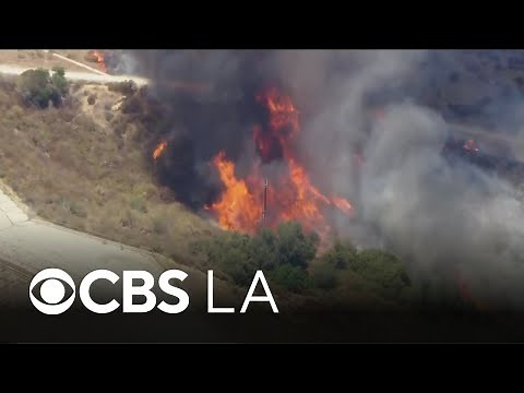 Several brush fires break out across Southern California in midst of high heat