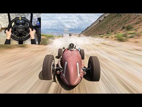 530HP Maserati 8CTF 1939 |Racing Rally Forza horizon 5 |Steering Wheel Gameplay