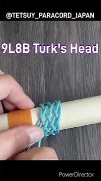 9L8B Turk's Head Knot Tutorial