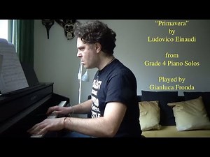 Primavera by Ludovico Einaudi | Easy Piano Tutorial (Grade 4 Version)