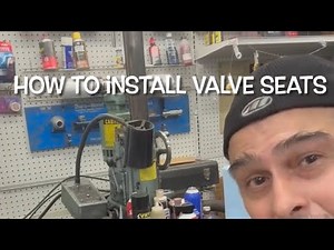 How to install valve seats. It’s all about the press fit! #valveseats #sbi #yblock #ford