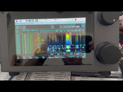 First time on FT8 on my new sBitx with the latest 64-bit software