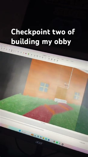 Checkpoint two of my￼ obby