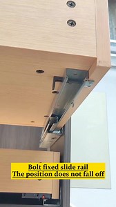 241K views · 1K reactions | How to install the bottom slide rail #kitchencabinets #kitchencabinet #kitchen #customkitchencabinets #kitchencabinetfactory #chinakitchenfactory #fyp #foryou #viral | Alead Kitchen & Wardrobe Custom | Facebook