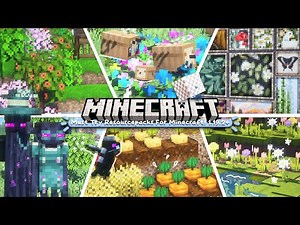 MUST TRY 30 Cute Cottagecore Minecraft Resourcepacks, Tweaks & Improvements for 1.19.2, 1.19.4+