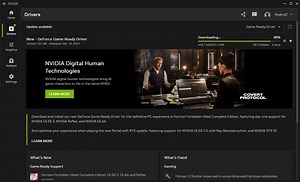 Nvidia GeForce Game Ready 驱动程序 551.86 现已发布，其中包含针对配备 RTX 的传送门、地平线禁忌之西完整版等的优化功能。