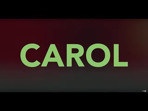 CAROL - Tráiler Español