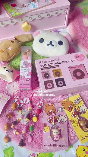 New Rilakkuma MP3 Player and Earphones Haul