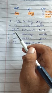 Use of Prepositions at, on , in. CSS with Umar | CSS with Umar