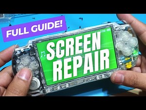 How to Replace/Repair PSP LCD /Display / Screen