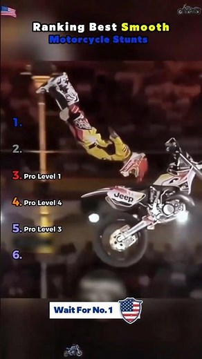 Ranking The Best Smooth Motorcycle Stunts #motorcycle