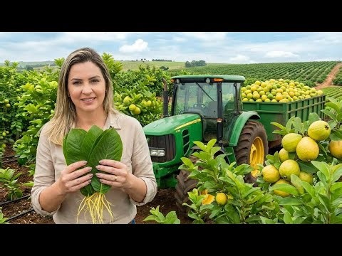 How Mega Farms Grow Guava Trees from Leaves | High-Success Industrial Propagation