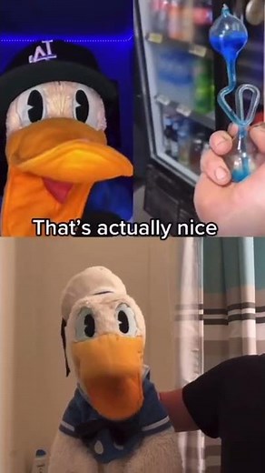 Donald Ducc is amazed with Donald #shorts