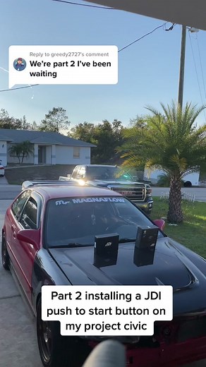 Installing JDI Push to Start Kit on Project Civic - Part 2