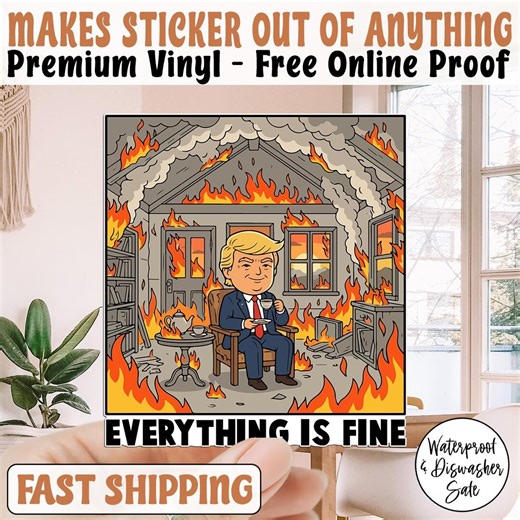 This is Fine Anti Trump Gas Pump Sticker/car Magnet, Trump Gas Pump Stickers - Political Humor, Vinyl Decals - Etsy