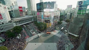 Shibuya Crossing: World's busiest intersection