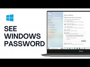 How to Find PC Password on Windows 10