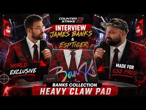 Viata de Prezentator CS2 cu James ‪@BanKseSports‬ si NOUL MOUSEPAD EspTiger Heavy Claw