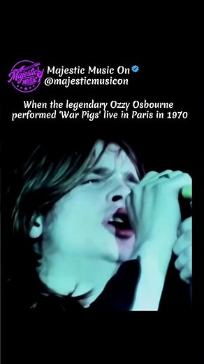 Ozzy Osbourne - War Pigs Live
