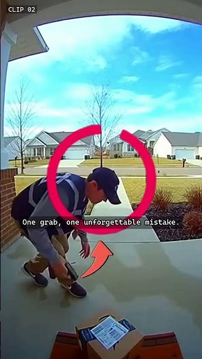 Package Theft Attempt Backfires With a Paint Explosion