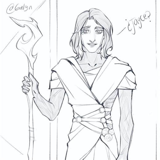 Viktor's Emotional Return to Jayce in Arcane Fan Art