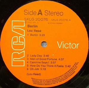 Lou Reed - Berlin