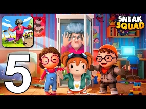 Sneak Squad: Partners in Prank - All Levels New Update Gameplay Walkthrough Part 5 (Android, iOS)